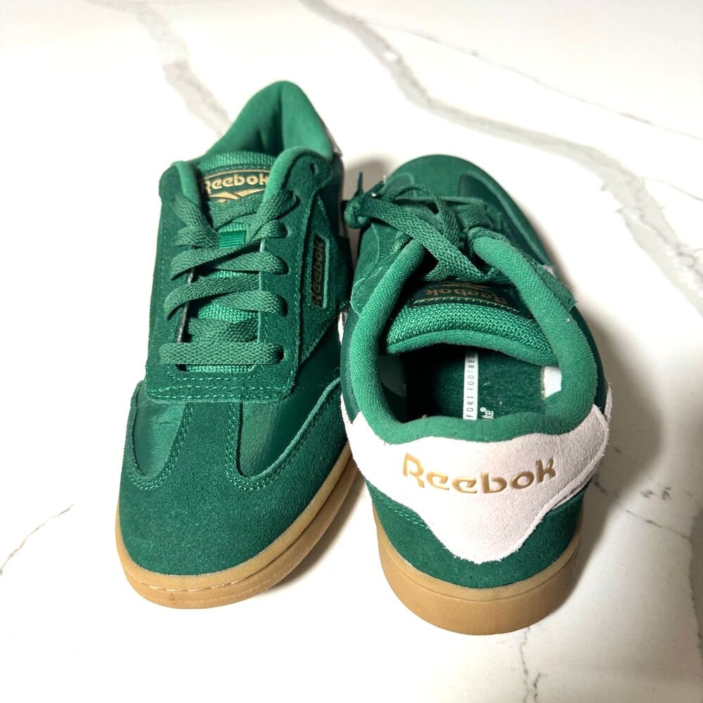 Reebok Forte Lounger Suede Sneakers, Dark Green, Women's 6.5